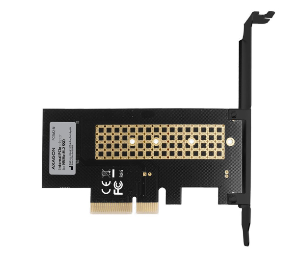 AXAGON PCEM2-N Adapter wewnetrzny PCIe x4, 1x M.2 NVMe M-key slot - 1172784 - zdjęcie 2